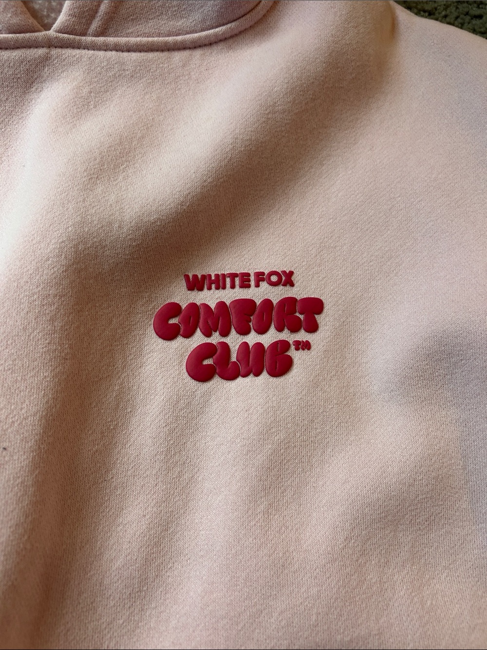 🌸White Fox XXS/XS Comfort Club Hoodie EUC - Picture 3 of 5